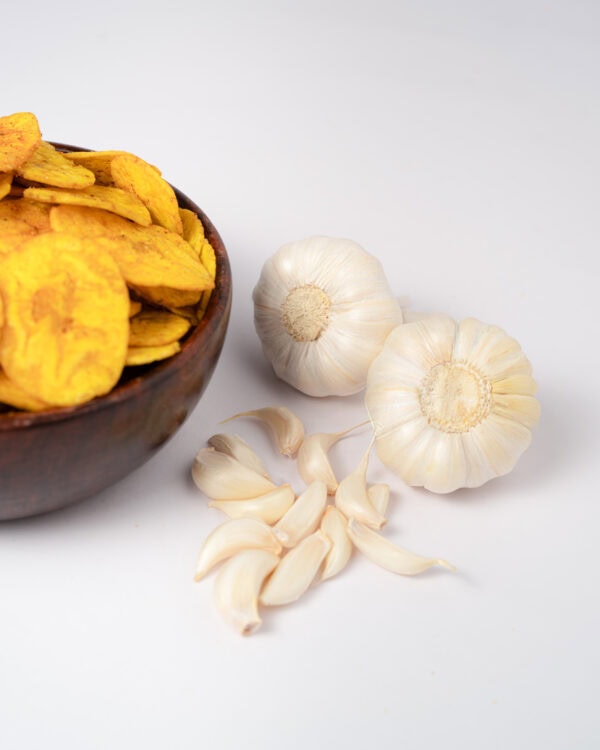 purico garlic banana chips ingredients