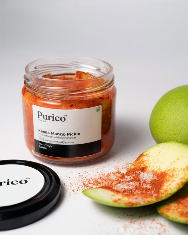 purico kerala mango pickle closeup