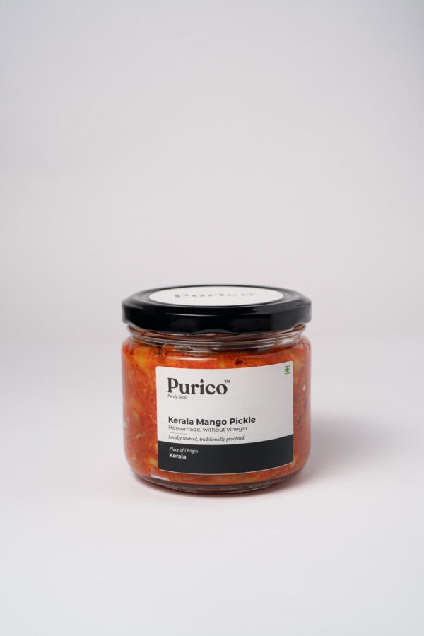 purico kerala mango pickle front purico kerala mango pickle front